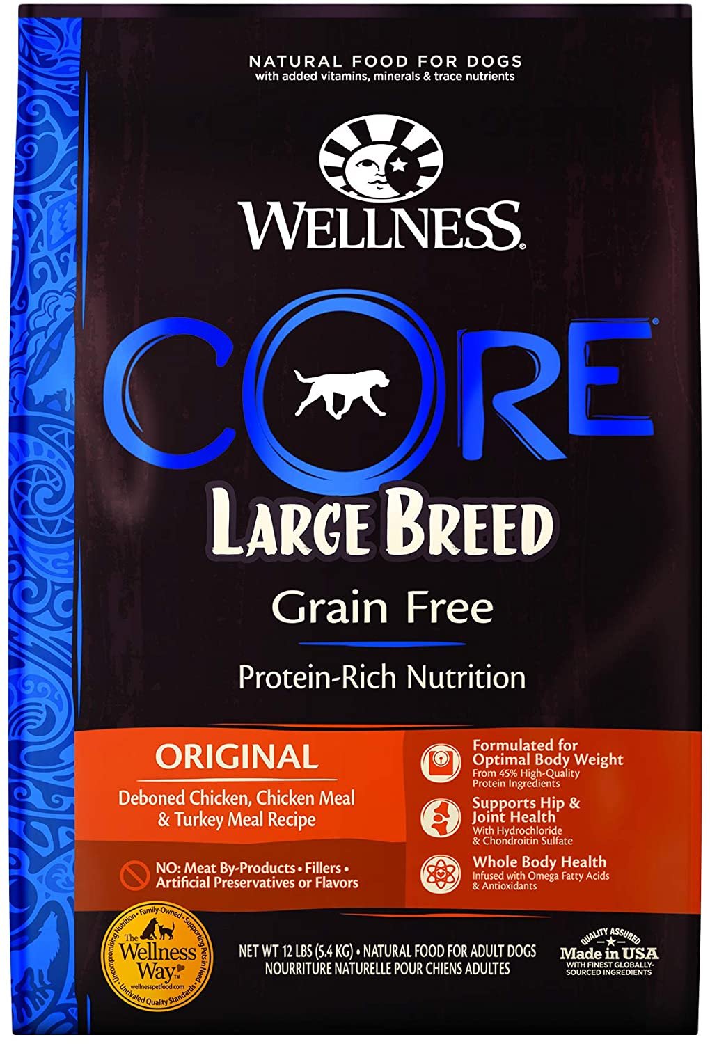 Wellness CORE Natural Dry Large Breed Dog Food
